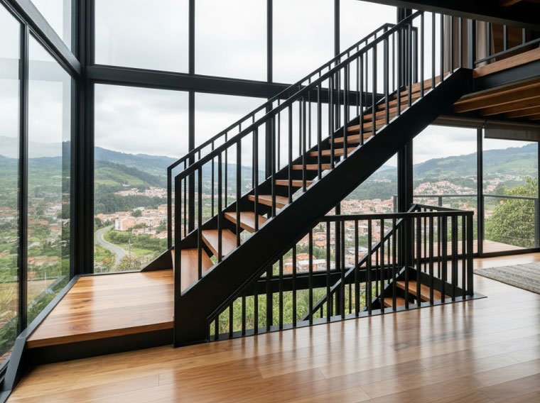 escaleras metalicas bogota